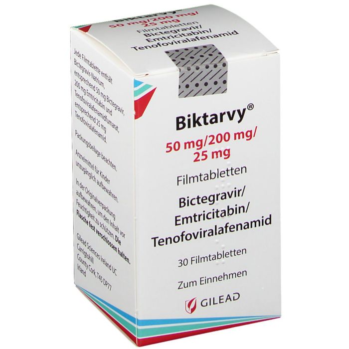 Biktarvy (bictegravir, emtricitabine, tenofovir alafenamide)