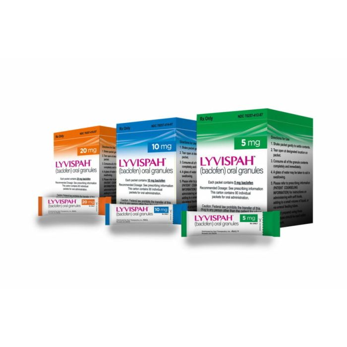 Lyvispah (baclofen)